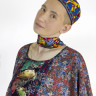 Туника с вертикальной вставкой, redrobe 62