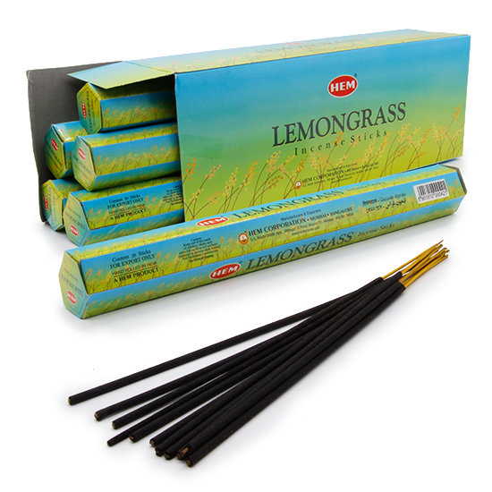 Благовония "Лемонграсс Lemongrass" HEM HEXA шестигранники