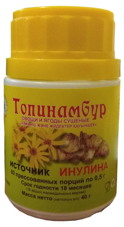 Топинамбур сушеный молотый, 80 прессованых порций
