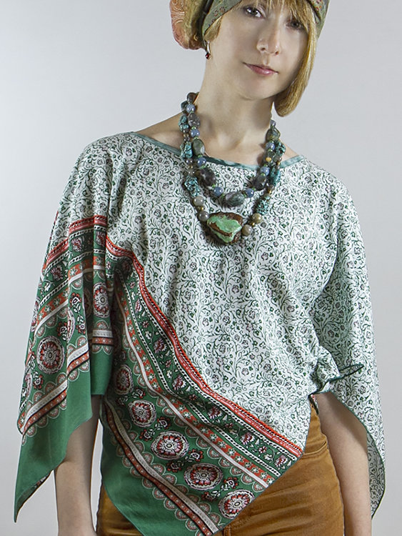 Блуза "Травы", redrobe 35