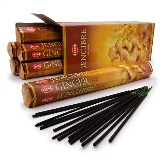 Благовония "Имбирь ginger" HEM HEXA шестигранники
